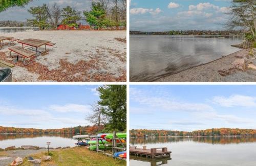 Lake Harmony Estates House | Lakeview Escape With Hot Tub & Fire Pit