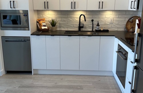 Downtown Kelowna Apartment | Lakeview Oasis! Gorgeous 1-bdrm Sub-penthouse. Sleeps 4