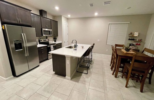 Haines City House | Lakeview Oasis w/Game Room, Screened Patio & Playground Across the Street
