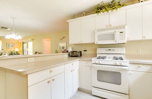 Lynnhaven House | Lanai & Golf Cart: The Villages Vacation Rental!
