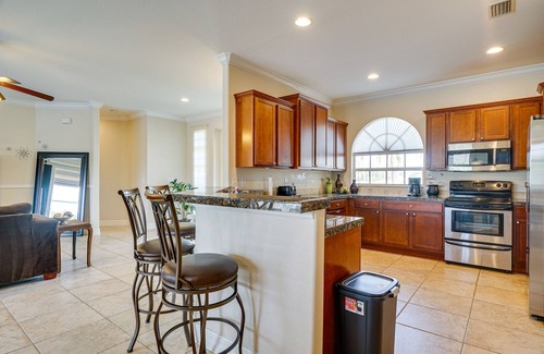 Trafalgar House | Lanai + Pool: Family-Friendly Home in Cape Coral