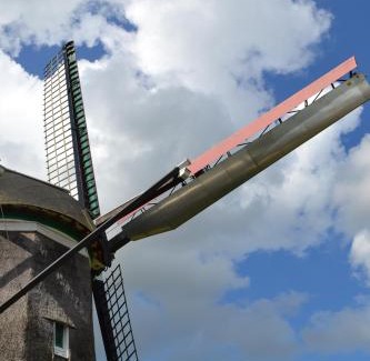 Ovezande House | Landelijk slapen bij molen in Ovezande 4C