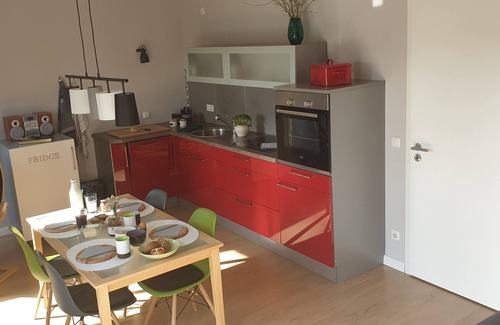 Kaegsdorf Apartment | Landhaus Ostseeblick - Moderne Fewo -südbalkon