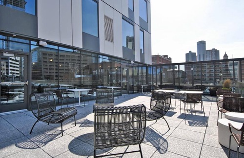 Greektown Historic District Apartment | Landing at eXchange - Studio in Downtown Detroit