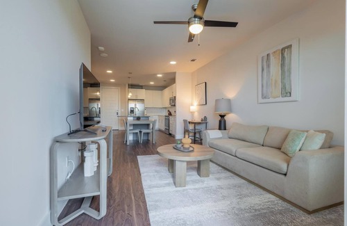 Wetmore Apartment | Landing | Chic 1BD, Yoga Studio, Clubhouse
