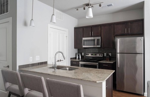 Buda Apartment | Landing | Incredible 1BD, Yoga Studio, Gym
