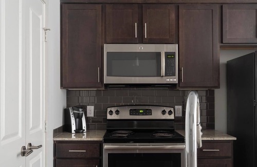 Buda Apartment | Landing | Incredible 1BD, Yoga Studio, Gym