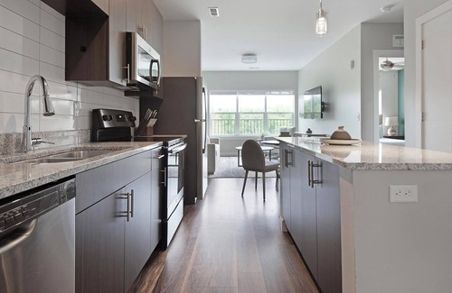 Edwardsville Apartment | Landing | Stylish 1BD, Game Room, Gym