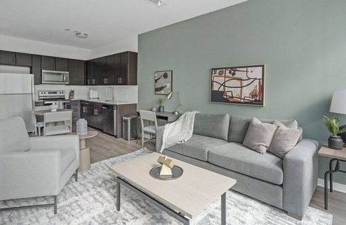 Five Points South Apartment | Landing | Stylish 2BD, Yoga Studio, Pool