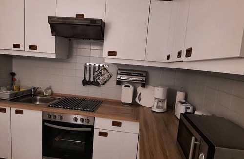 List House | Large apartment with fireplace and washing machine