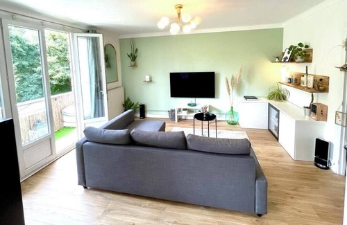 Pont du Cens-Cote d'Or Apartment | Large bright nest with garden in Nantes