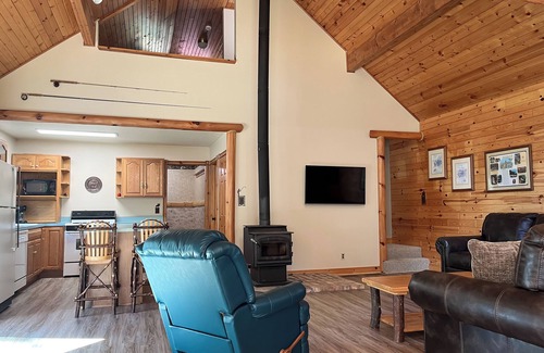 Luzerne Cabin | Large Creekside Cabin in the Huron National Forest - outdoor recreation mecca