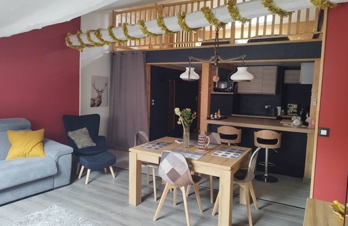 Saint-Martin-Vesubie Apartment | Large Duplex Studio 70 M2