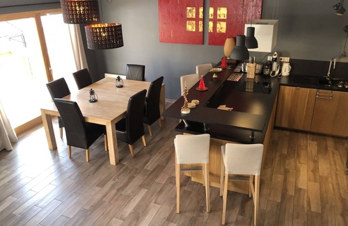 Allos Ski Chalet | LARGE DUPLEX with fireplace, ideal Family-CENTER STATION, skis with the feet :)