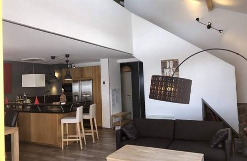 Allos Ski Chalet | LARGE DUPLEX with fireplace, ideal Family-CENTER STATION, skis with the feet :)