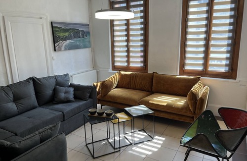Fecamp House | Large fisherman's house, 4 bedrooms and 1 interior courtyard, close to the sea!