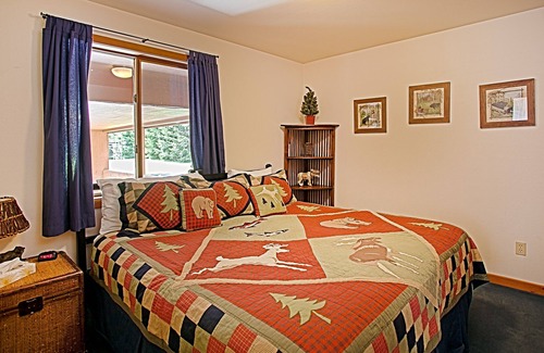 Ashford Cabin | Large group cabin. Ideal for big families. Has hot tub, pool table, WiFi & BBQ.