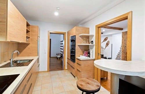 Rangersdorf House | Large group house with cosy bar and large garden
