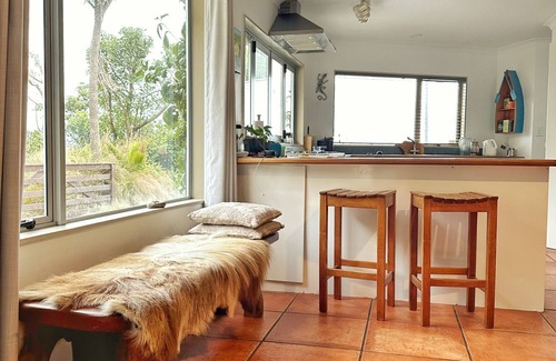 Kaikoura District House | Large holiday home set across from the beach