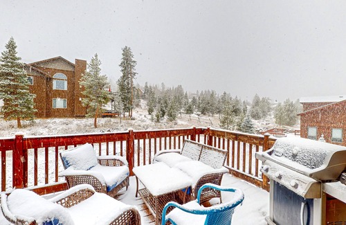 Innsbruck Val Moritz House | Large home with fireplace, private hot tub, grill & firepit - near skiing & golf