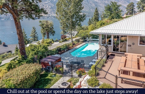 Manson House | Large Home with Private Pool, Hot tub, Lake Views