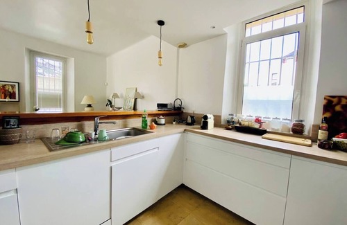 8th Arrondissement House | Large house with swimming pool, private garden and convivial area