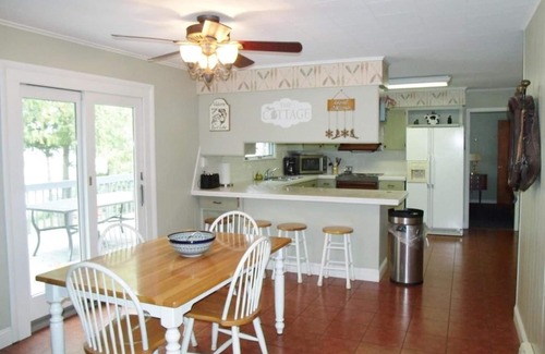 Cheboygan House | Large Lakefront Burt Lake Home with Amazing Sunset Views! NEW A/C FOR 2022.