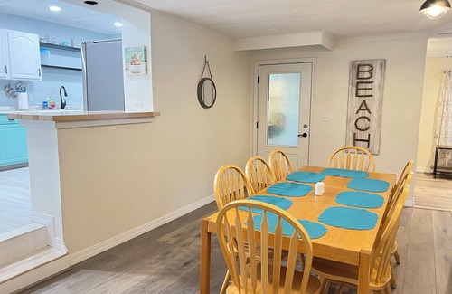 Ocean Park Apartment | Large Outdoor Space with Saltwater Hot Tub, Fire Pit, Gardens, and Deck in OOB!