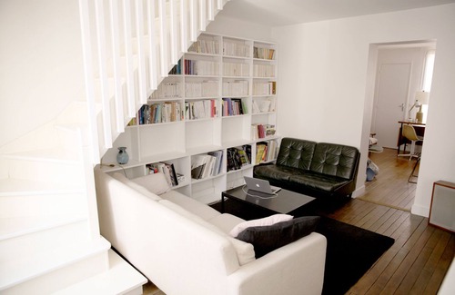 Quartier de Javel Apartment | Large, quiet duplex near the Seine, Parc André Citroën, Eiffel Tower and public transport
