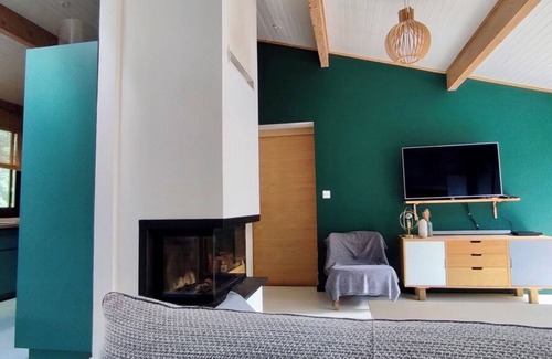 Lacanau House | Large renovated wooden house at the foot of the lake, Marina