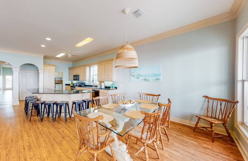 Southpointe House | Large, Two-Story Beachfront Home w/Free WiFi, Oceanfront Decks, Fireplace, Views
