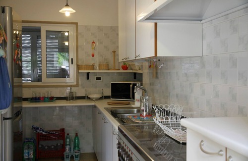 Marina Serra Villa | Large villa by the sea, with terrace, garden and pine wood. Seafront Villa.