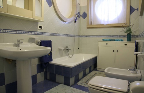 Marina Serra Villa | Large villa by the sea, with terrace, garden and pine wood. Seafront Villa.
