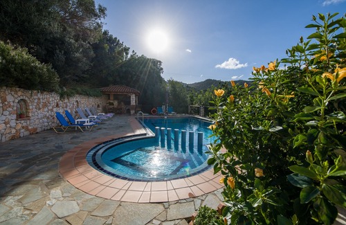 Stalos Villa | Large Villa With Private Swimming Pool And Sea Views In Stalos