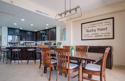 Puerto Penasco Condo | LAS PALOMAS MINI PENTHOUSE, AMAZING VIEWS! RUBI 1102