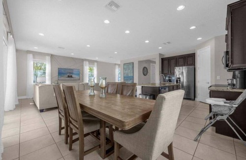West Kissimmee Villa | Last Minute Disney! Private Pool, Hot Tub, Game Room & Themed Bedrooms. Book Now! #37046