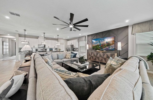 Florida Central Atlantic Coast Villa | Last Minute Disney! Private Pool, Game Room & Themed Bedrooms. Book Now! #140833