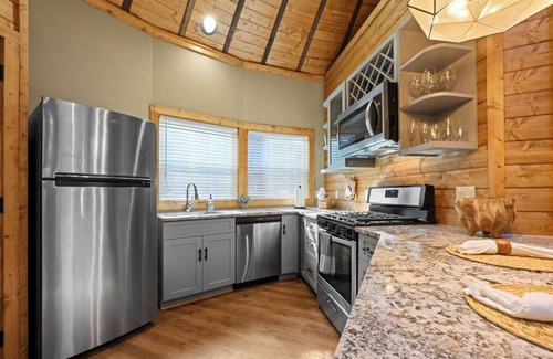 Cherokee Cabin | Laughing Water, Enchanting Moroccan Yurt, Hot Tub overlooks Babbling Brook