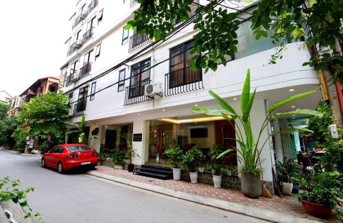Ba Dinh Apartment | Lavender Building Hanoi Near West Lake - Serviced apartment