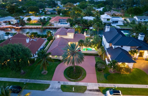 Florida North Atlantic Coast Villa | Lavish Mediterranean Villa With Direct Ocean Access