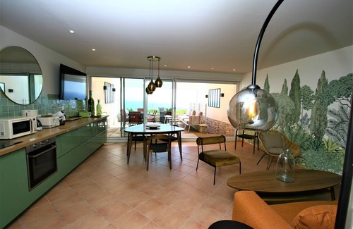 Bandol Apartment | LE 319 Apartment, Terrace panoramic sea view