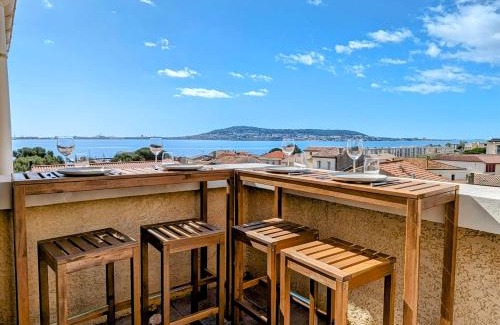 Balaruc-les-Bains Apartment | Le Belvédère - Clim Terrasse Parking privé