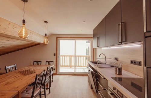 Montgenevre Apartment | Le Chenaillet, duplex at the foot of the slopes and spa