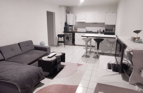 Bar-sur-Aube Apartment | Le Clos du Parc/Modern & quiet apartment with small outdoor area