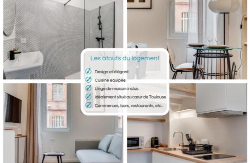 Guilhemery Apartment | Le Cocon de St Aubin - Suite au cœur de Toulouse