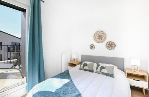 Courseulles-sur-Mer Apartment | Le Coquillage - Joli T3 avec grand balcon