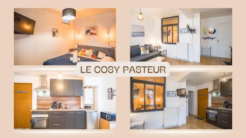 Troyes Apartment | Le Cosy Pasteur 5 min Hypercentre Parking public gratuit à proximité
