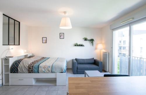 Charpennes - Charmettes Apartment | Le Gaïa - Joli appartement au calme 10min du centre de Lyon