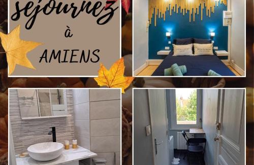 Sainte-Anne - Faubourg Noyon Apartment | Le Jardin d'Amiens 2 pers 8 min Centre ville & Gare