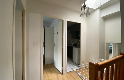 Saint-Honore - Jeanne d'Arc Apartment | Le Lagon bleue T avec extérieur